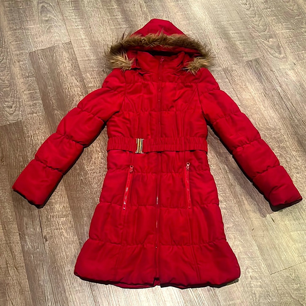 Small Ted Puffer Winter Medium Length Coat